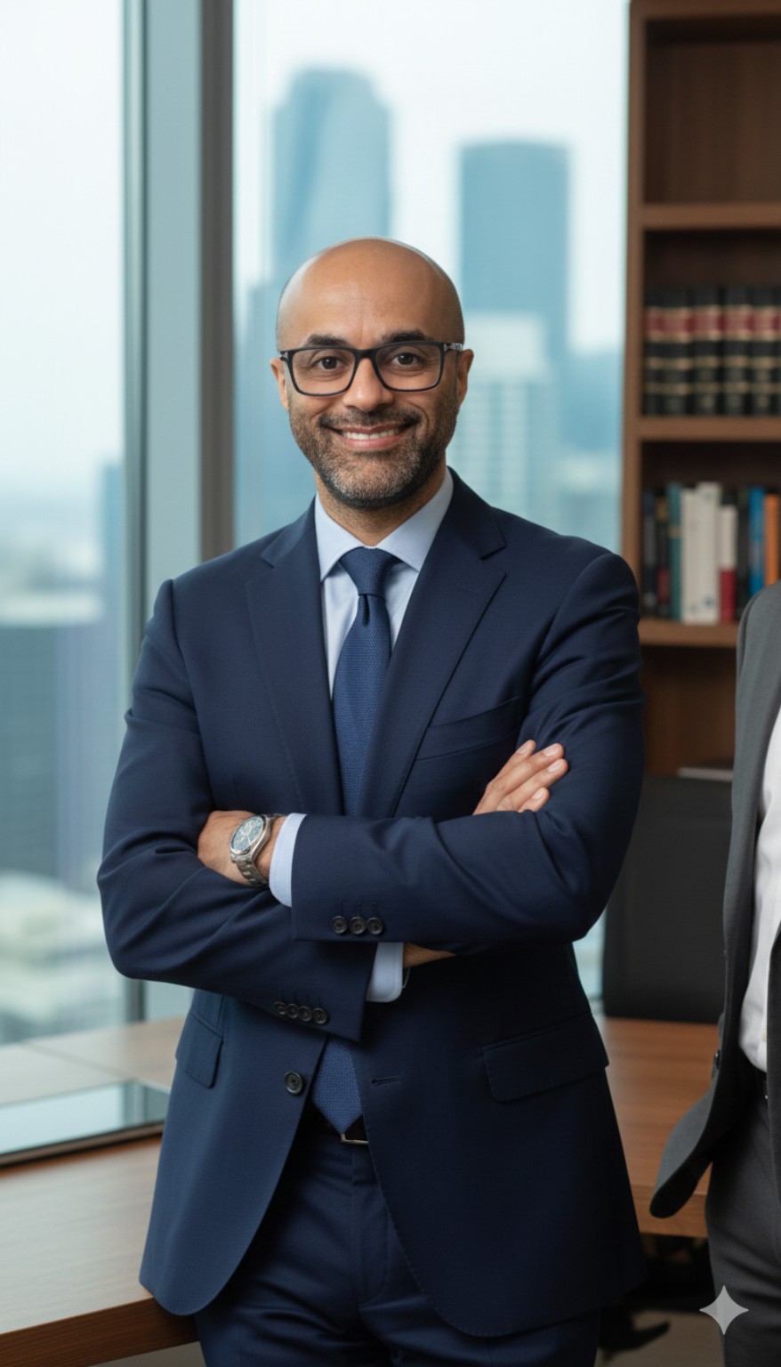 Luciano Borges em ambiente corporativo