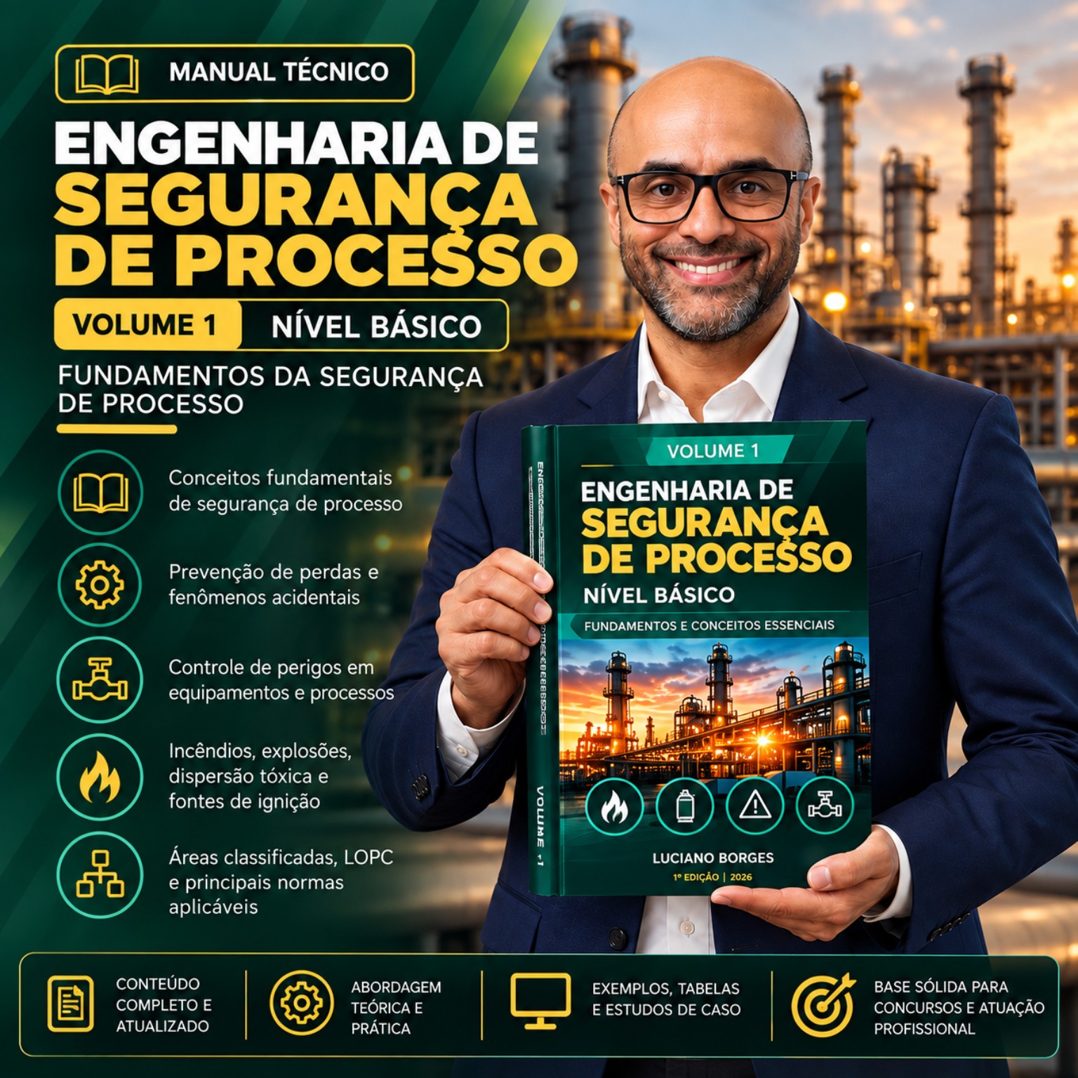 Apresentação do Volume 1 do Manual Técnico de Engenharia de Segurança de Processo