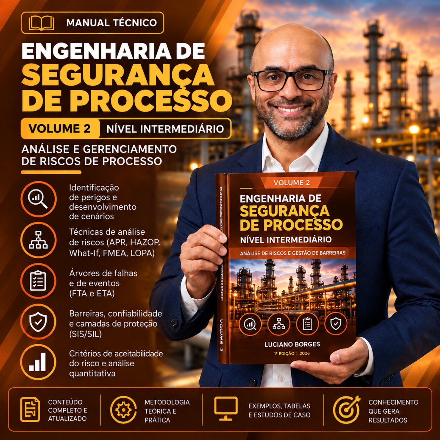 Apresentação do Volume 2 do Manual Técnico de Engenharia de Segurança de Processo