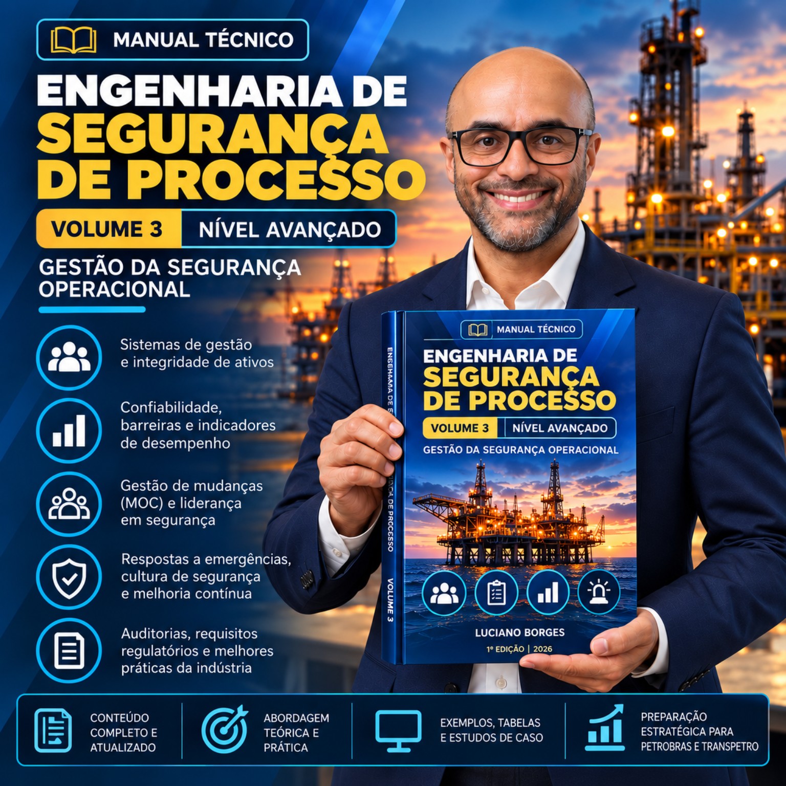 Apresentação do Volume 3 do Manual Técnico de Engenharia de Segurança de Processo